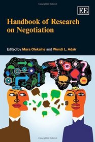 Handbook of Research on Negotiation (Elgar Original Reference)