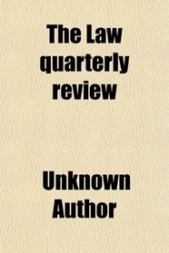 The Law quarterly review