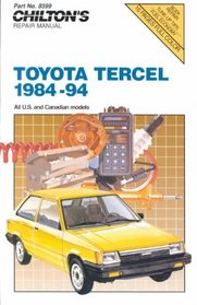 Toyota Tercel, 1984-94 ((Total Car Care Ser.))