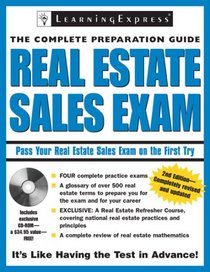 Real Estate Sales Exam, 2nd Edition (Learning Express Real Estate Sales Exams)