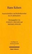 Hans Kelsen - Staatsrechtslehrer und Rechtstheoretiker des 20. Jahrhunderts
