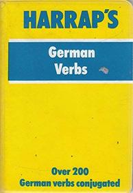 Harrap's German Verbs (Mini study aids)