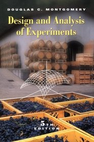 Design and Analysis of Experiments, 5th Edition