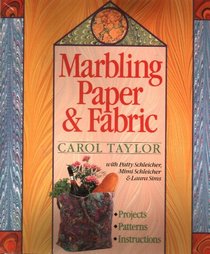 Marbling Paper and Fabric/Book and Kit Gift Set