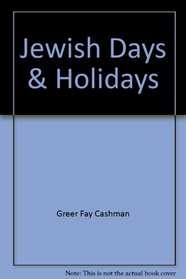 Jewish Days and Holidays