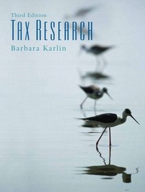 Tax Research (3rd Edition)