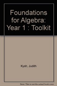 Foundations for Algebra: Year 1 : Toolkit