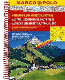 Austria/Liechtenstein/South Tyrol Marco Polo Road Atlas (Marco Polo Road Atlases)