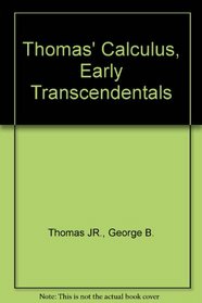 Thomas Calc Early Transcendentl& MML Stud Pk