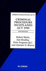 Shiels Criminal Procedure (Scotland) Act 1995
