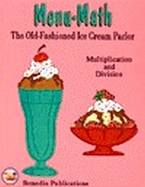 Menu Math Old Fashioned Ice Cream Parlor
