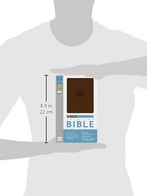 NIV, Value Thinline Bible, Imitation Leather, Brown