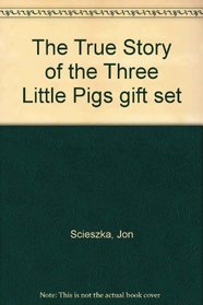 The True Story of the Three Little Pigs gift set