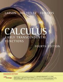 Calculus: Early Transcendental Functions, Enhanced Edition (with Enhanced WebAssign 1-Semester Printed Access Card)