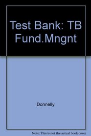 Test Bank: TB Fund.Mngnt