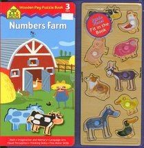 Numbers Farm Peg Puzzle Book