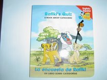Rafiki's Quiz/La encuesta de Rafiki (Baby's First Disney Books)
