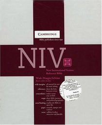NIV Wide Margin Reference Bible (US) Black calfskin art gilt edges NIVWM207