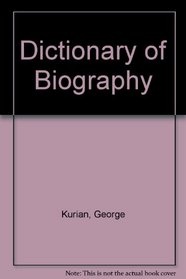 Dictionary of Biography (A Laurel original)