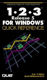 1-2-3 Release 5 for Windows Quick Reference (Que Quick Reference Series)