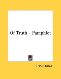 Of Truth - Pamphlet