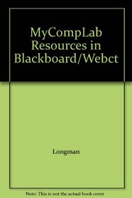 MyCompLab Resources in Blackboard/Webct: Student Access Code Card