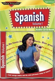 Rock 'N Learn Spanish (Rock 'n Learn)(Book and accompanying CD)