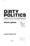 Dirty politics: From 1776 to Watergate