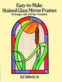 Easy-To-Make Stained Glass Mirror Frames