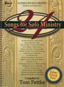 24 Songs for Solo Ministry (Lillenas Publications)