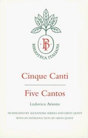 Cinque Canti-Five Cantos (Biblioteca Italiana , No 8)