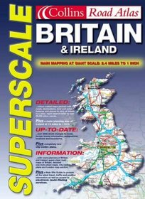 Superscale Atlas Britain and Ireland (Road Atlas)