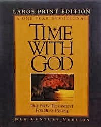 Time With God/Large Print