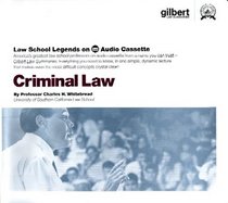 Law School Legends Criminal Law (Law School Legends Audio Series)