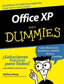 Office XP Para Dummies, Spanish Edition