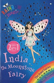 2 books in 1 India the Moonstone Fairy and Scarlett the Garnet Fairy