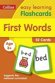 First Words Flashcards: 40 Cards (Collins Easy Learning Preschool)