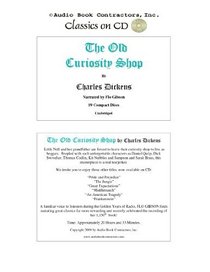 The Old Curiosity Shop (Classic Books on CD Collection) [UNABRIDGED] (Classic Books on Cds Collection)