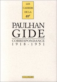 Correspondance, 1918-1951 (Les cahiers de la NRF) (French Edition)