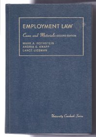 Cases and Materials on Discrimination in Employment (American Casebook Series)