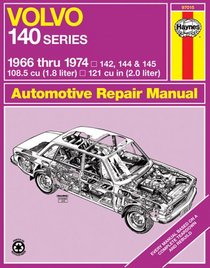 Haynes Repair Manuals: Volvo 140 Series Owners Workshop Manual, No. 129: 1966-74