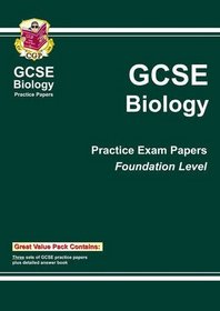 GCSE Biology Foundation Level: Bookshop Practice Papers