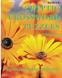 CRYPTIC CROSSWORD PUZZLES Volume One