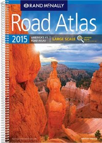 Rand Mcnally 2015 Road Atlas Large Scale (Rand Mcnally Large Scale Road Atlas USA)