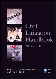 Civil Litigation Handbook 2009-10 (Blackstone Legal Practice Course Guide)