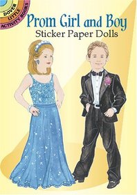 Prom Girl and Boy Sticker Paper Dolls (Dover Little Activity Books)