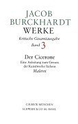 Werke, 27 Bde., Bd.3, Der Cicerone, Malerei
