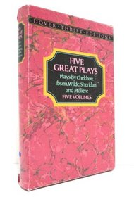 Five Great Plays: Plays by Chekov, Ibsen, Wilde, Sheridan and Moliere (Box Set)