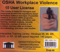 OSHA Workplace Violence, 10 Users