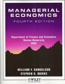 Managerial Economics (custom edition)